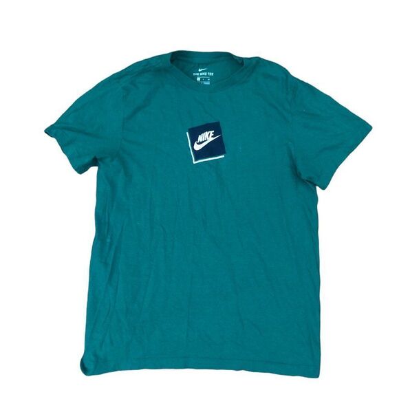 Nike Shirt Green Big Logo Small - Picture 3 of 5